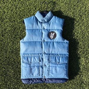 Blue Kids Puffer Vest